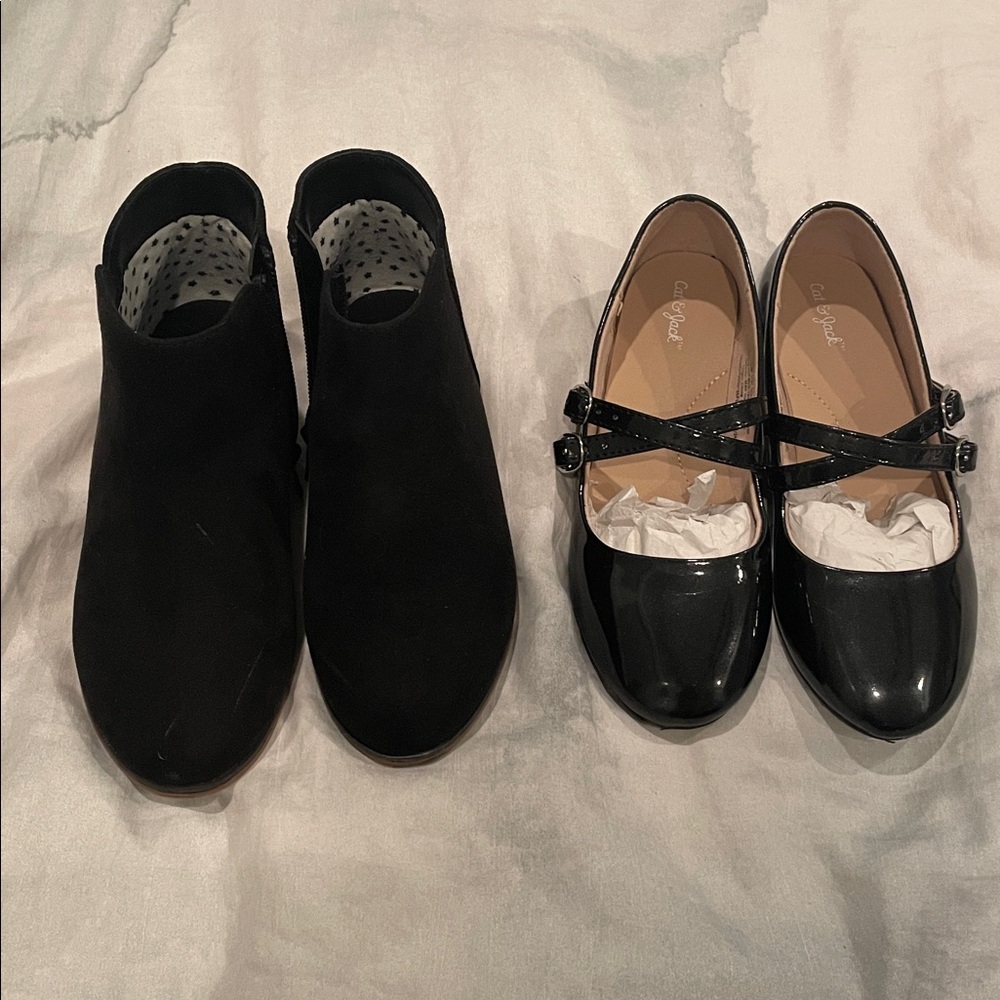 Cat&Jack Black Shoe Bundle size 13
